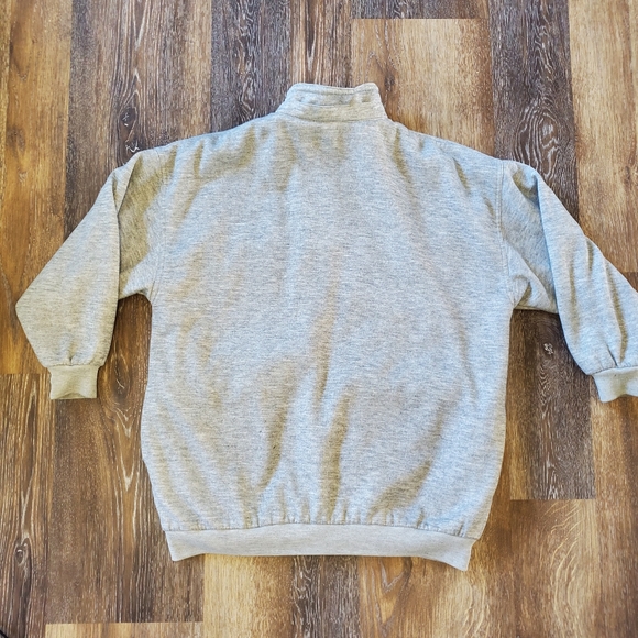 Vintage Reversible Jacket Retro 80s Blue Pink and Grey Large by Current Scene - Picture 13 of 16